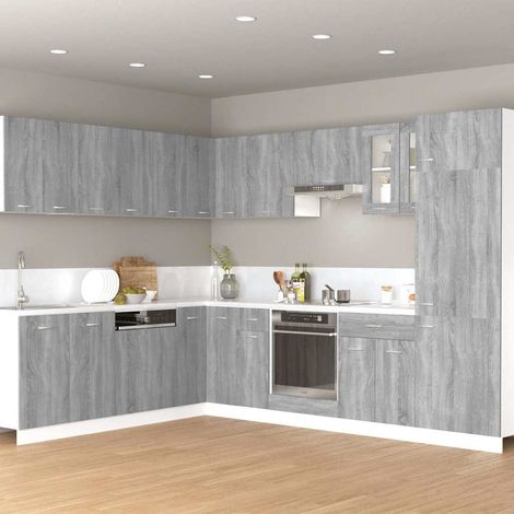 vidaXL Armario colgante "Lyon" gris Sonoma 60x31x40 cm madera de ingeniería (1/5)