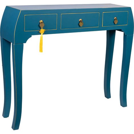 Recibidor de madera de 3 cajones 96x26x80 (1/5)