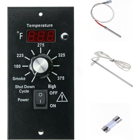 Kit de panneau de commande de thermostat numérique, accessoires de gril pour grills à granulés Raeger BAC236 (1/4)
