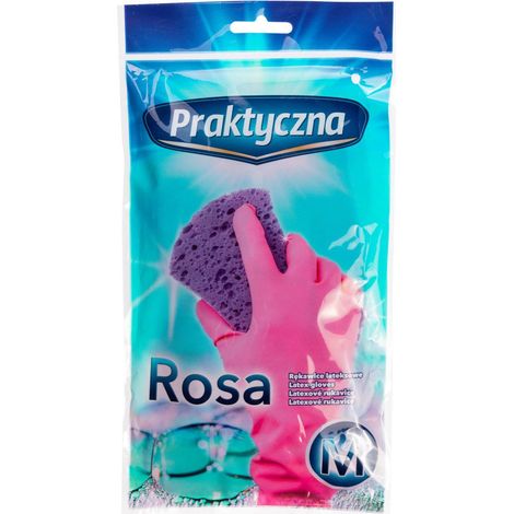Gants en latex Rosa - Pratiques - m