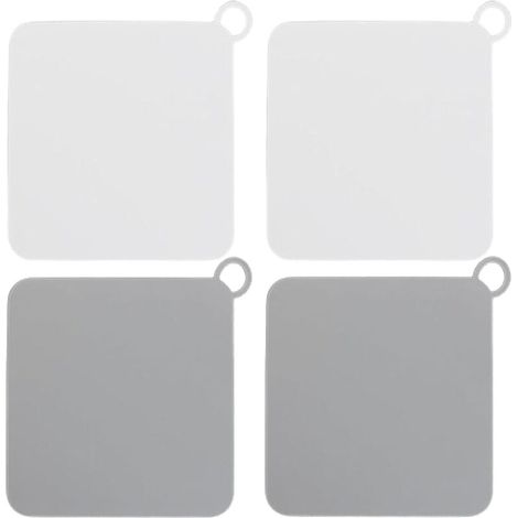 KZQ Tapón de drenaje de silicona resistente a olores (4 unidades), tapón de drenaje de silicona, tapa de fugas para cocina, baño, lavadero y alcantarillado. (1/4)