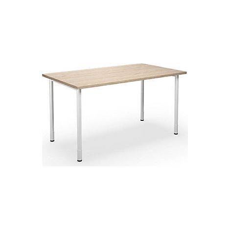 Mesa multiusos DUO-C  tablero recto  H x P 700 - 800 x 800 mm 