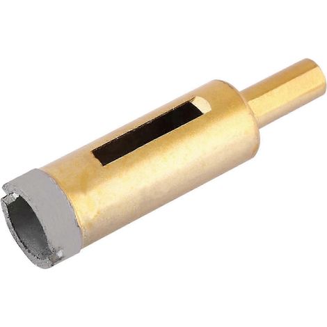 Foret diamanté peint, outil de scie cloche pour céramique, marbre, verre et pierre (22 mm)