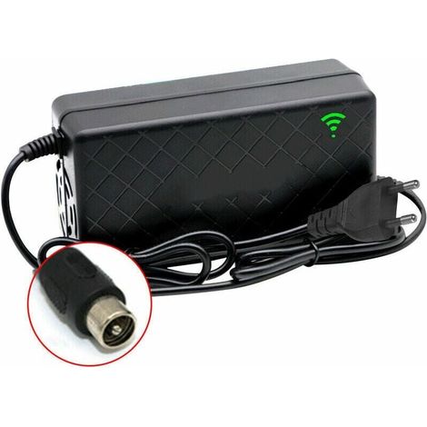 24V 2A Electric Bicycle Lithium Battery Smart Charger, 29.4V 2A Output, DC Port, Fast Charger with Fan, RCA Plug MUMU (1/4)