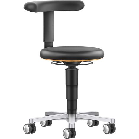 bimos, Siège de laboratoire à base flexible, avec roulettes, (1/2)