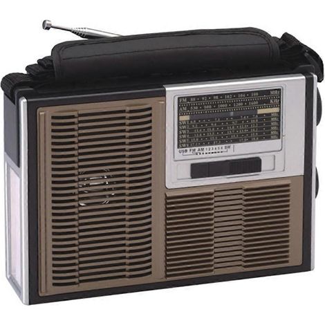 Bluetooth-Recorder mit FM/AM/SW-Stereo-Radio und kabellosen Bluetooth-Lautsprechern für Zuhause (1/5)