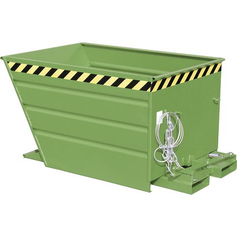 Bauer Südlohn conteneur basculant VG 700, peint, vert réséda (1/5)