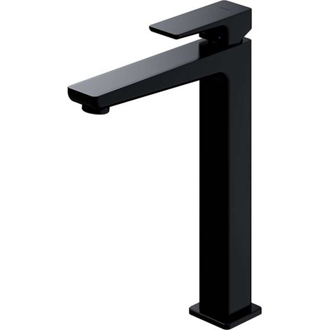 OMNIRES Parma - Grifo de lavabo, negro mate PM7412BL (1/2)