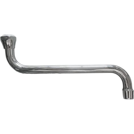 Bec pour robinet universel 25 cm – Raccord 3/4 standard – Laiton pour installation facile – Compatible salle de bains et cuisine (1/4)