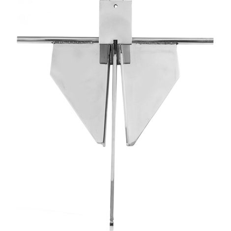 Ancre de bateau en acier inoxydable, résistante à la corrosion, à dégagement rapide, à prise ferme, 5 kg. (1/5)
