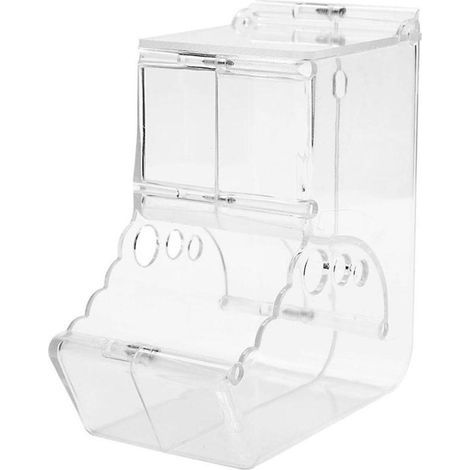 Distributeur automatique de nourriture pour hamsters, mangeoire à foin pour lapins, gamelle fixe. (1/4)