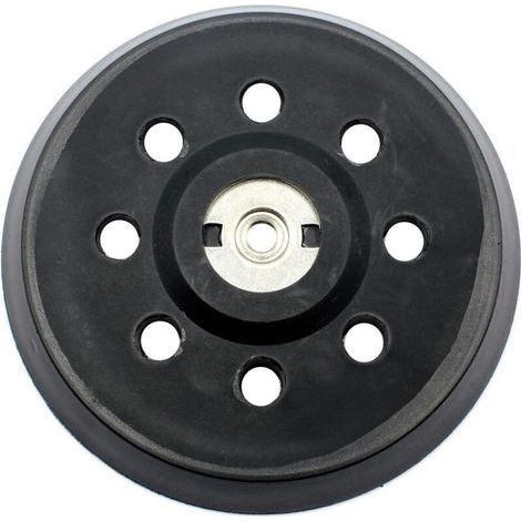 Plateau de Poncage, 125mm Plateau de Ponçage, Plateau pour Metabo SXE 325 Intec 425 Turbotec 631220000 (Noir) (1/4)