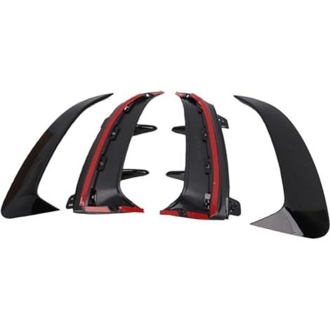 Cubierta de Ventilación del Parachoques Trasero, Remplacement du Embellicedor Canard de Ventilación Lateral del Parachoques Trasero pour W177 AMG Line Hatchback 2018+ A180 A200 (1/4)
