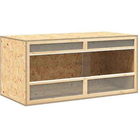 Maison Exclusive - Terrario in Legno Multistrato 100x47x47 cm (1/5)
