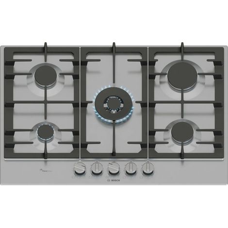 Bosch Serie 6 PCQ7A5I95 Kochfeld Edelstahl Integriert 75 cm Gaskochfeld 5 Zone(n) (1/4)