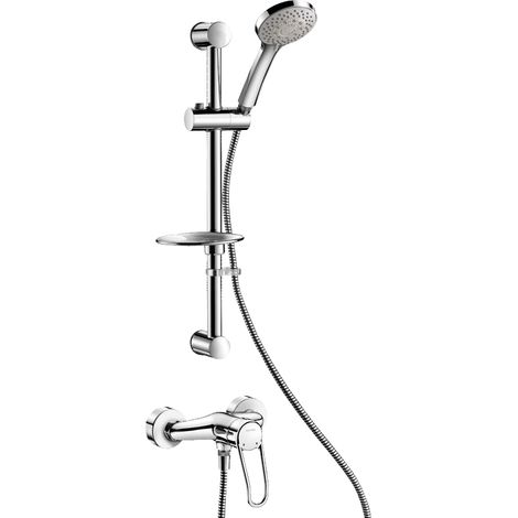 Delabie Duschsystem mit Einhebelmischer 2539S, Standard S-Anschlüsse