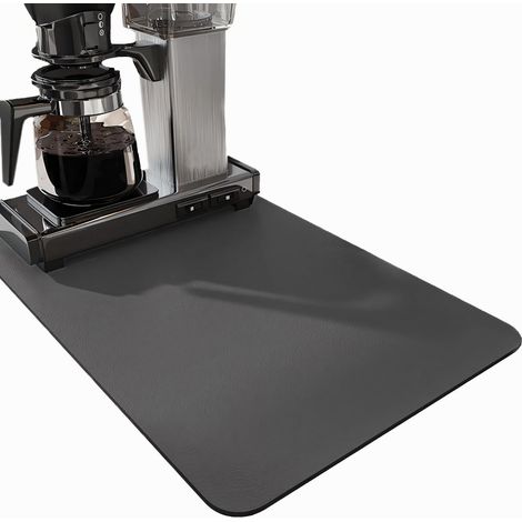 Grand Tapis Egouttoir Vaisselle 40x60cm, Super Absorbant, Pliable, Tapis de Séchage Rapide pour Comptoir de Cuisine, Bar, Machine à Café (1/5)