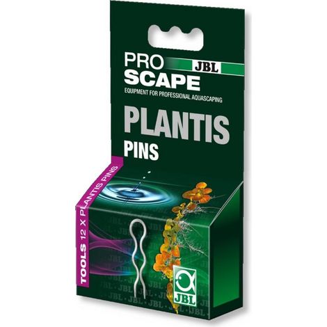 JBL Plantis - Fissaggio radicale per piante - 12 pinzette in plastica atossica (1/2)