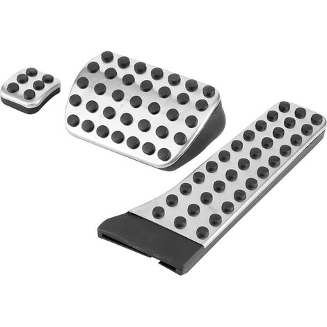 Jeu de 3 pédales d'accélérateur et de frein pour Mercedes Classe C 2015-2017, conduite à gauche, accessoires auto, kit aluminium, conducteur. (1/3)