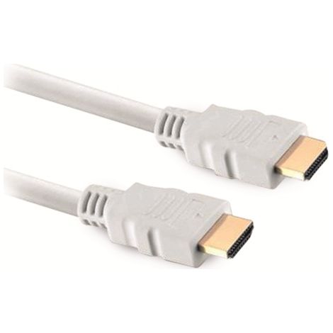 S-IMPULS Câble HDMI, HIGH SPEED AVEC ETHERNET, 1,5 m, blanc