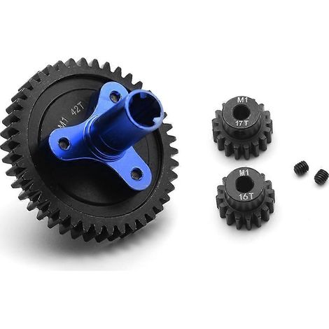 Kit d'embrayage à arbre droit pour voiture RC 1/10 Arrma 42T+16+17T-- (1/5)