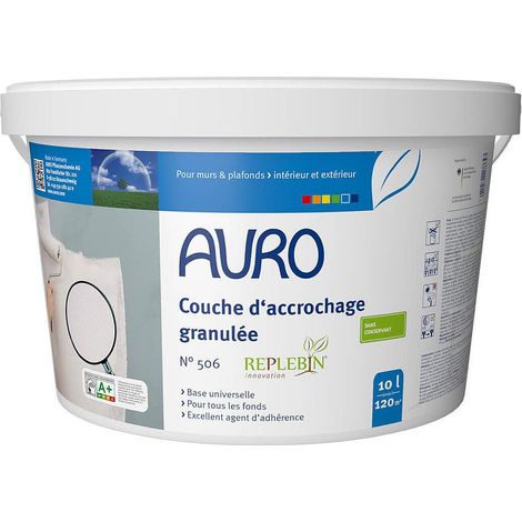 Couche d'accrochage granulée Auro n°506 10L sans conservateur (1/2)