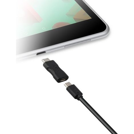 Adaptador KSIX de micro USB 2.0 a USB 3.1 TIPO C (1/2)