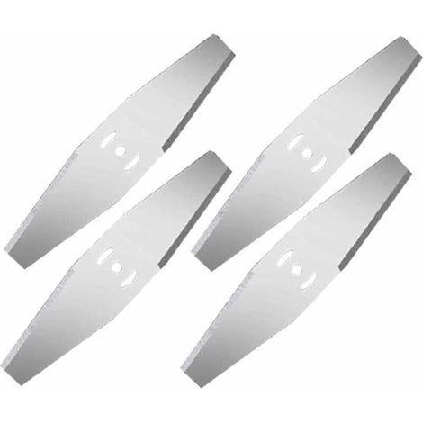 Ersatzmesserköpfe für Rasenmäher und Freischneider, Set mit 4 Schneidklingen (1/4)