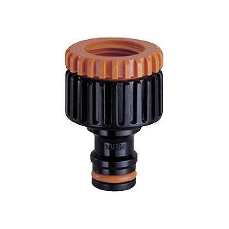 Nez de robinet double filetage 1/2''-3/4'' Claber (1/2)