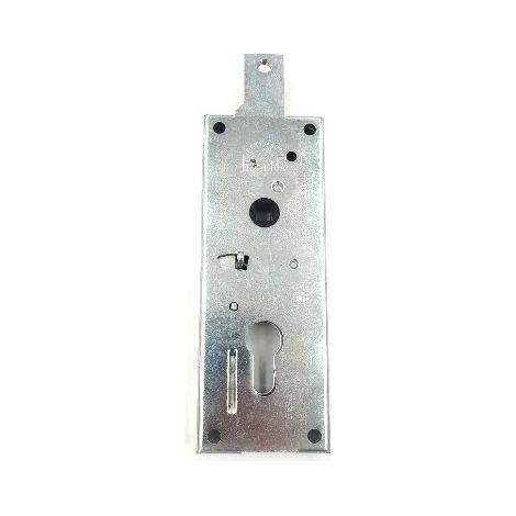 PREFER - Serratura per Basculante/Garage con Cilindro a Profilo Europeo, Maniglia in Folle, Interasse 60 mm - Sistema di Sicurezza Antiscasso Resistente per Porte Esterne da Garage (1/2)