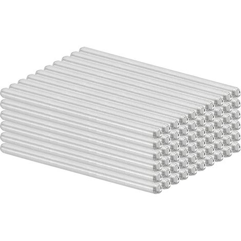 2mm x 40mm Goujon En Acier Inox, 60 Pcs 304 Goujons En Acier Inox Tiges De Support Pour Etagères Eléments De Fixation Métalliques Composant De Fixation Pour Meubles, Argent (1/5)