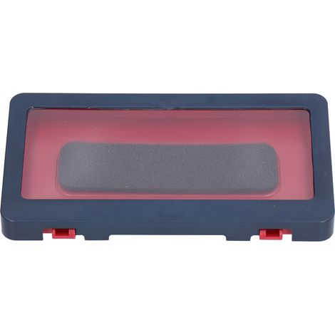 Étui de douche étanche pour téléphone et tablette tactile, fixation murale, boîte de rangement, étui de douche pour salle de bain, étui bleu (avec 1 autocollant) (1/5)