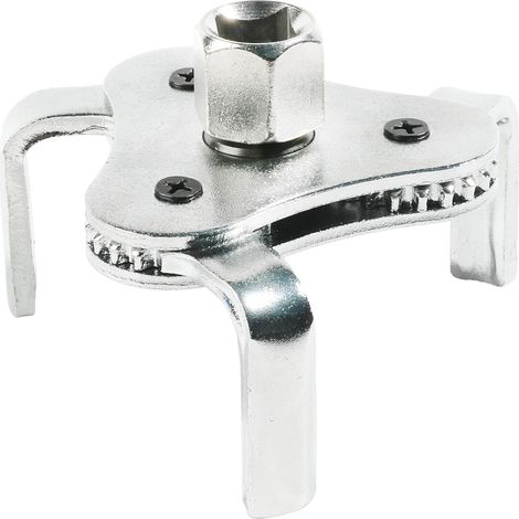 Clé à Filtre De Voiture,Clé de Filtre à Huile Outils de Démontage de Voiture,3 Pinces Réglables pour filtre à Huile,Convient aux Auto,Motos et Camions d'un Diamètre de 64 à 116 mm (1/5)