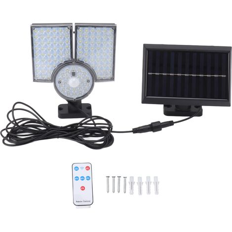 Ortviai Applique Solaire Extérieure Séparée MX-112 avec Détecteur de Mouvement et Télécommande (1/5)