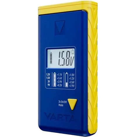 Testeur de batterie Varta compact fiable précis