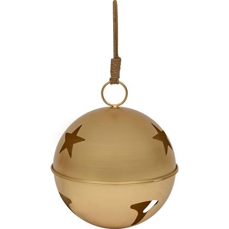 Campana da esterno in metallo d.40cm dorata - Atmosphera créateur d'intérieur