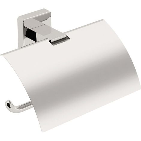 Lineabeta - Rollenhalter mit Deckel Messingmutter Chrom