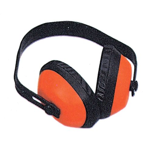 Cuffia cuffie antirumore protettiva archetto regolabile attenuazione rumore 28 dB peso 127 gr (1/4)
