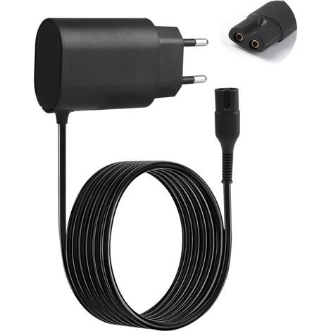 12V 0,4A Ladegerät für Braun Elektrorasierer Serie 9 8 7 6 5 4 3 2 1, Ersatz-Netzkabel für 3000s 790cc 5090cc 350cc 150s 310s 730s 5030s 7020s Adapter, Netzkabel (1/5)