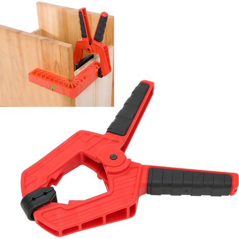 A-förmige Klemme mit starker Feder für Heimwerker, Befestigungswerkzeug für Holzbearbeitung (7 Zoll 75 mm 15 kg) (1/5)