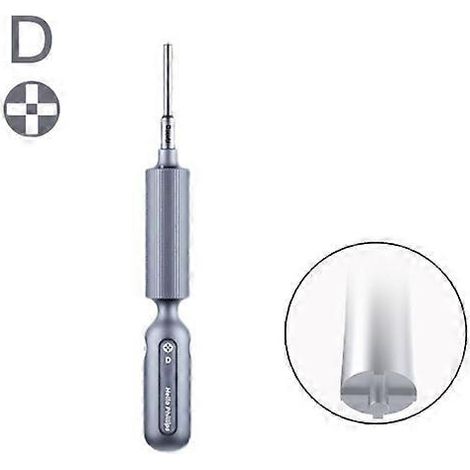 Tournevis Qianli Super Tactile Grip-Type Precision Silent Dual Bearing Screwdriver Type D Pinhead Philips (1/5)