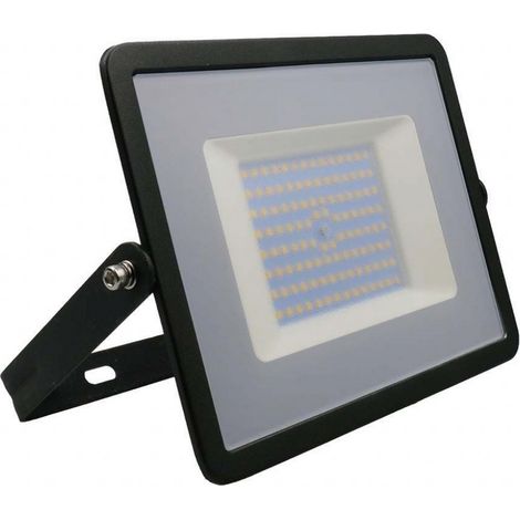 Faro proiettore Led 100W Nero da esterno IP65 Bianco neutro 4000K V-TAC