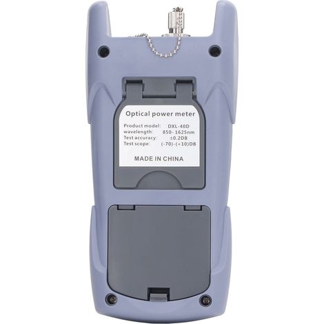 Kit de raccordement fibre optique FTTH avec puissancemètre, cliveuse, pince à dénuder, serre-câble Miller - Outillage complet pour installation réseau. (1/5)