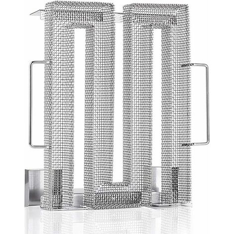 Smoke Generator Stainless Steel Cold Smoke Generator Professional Cold Smoke Generator Up to 20 Hours of Smoke for Grill, Smoker, Grill, Smoker and Smoker Barbecue Accessories (1/2)