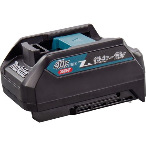 Makita ADP10 Battery Charger Adapter for LXT to XGT 14.4V/18V Batteries (Model 191C10-7) Compatible with DC40RA Charger