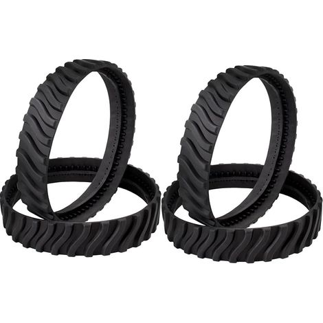 Lot de 4 pneus de rechange pour nettoyeur de piscine Zodiac MX8 MX6 Baracuda R0526100 (1/5)