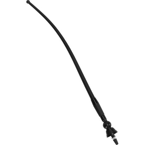 Antenne FM AM universelle pour voiture, radio auto flexible avec connecteur mâle DIN, adaptée pour camion, bus, caravane. (1/5)