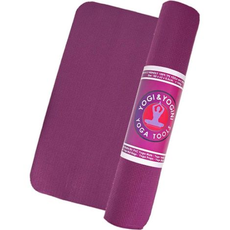 Tapis de Yoga Aubergine 1250 g