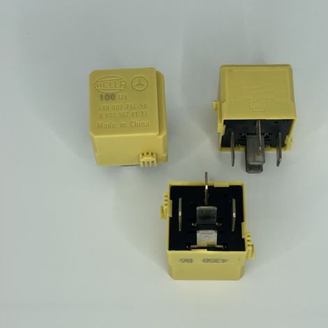 Relais Hella 4RD00779450, relais jaae Merceaige-Benz A0009828123
