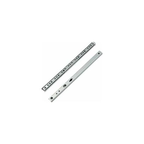 Coulisse Tiroir 2 paire Glissières pour Tiroirs en Métal à Roulement à Billes Coulisses à Bille Rails de Tiroirs à Coulisse Glissières à Roulement à Billes pour Tiroir de Meubles 246x17x10mm (1/5)